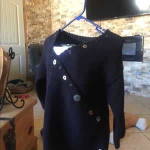 Bran new sweater  pure hand knit size s/m